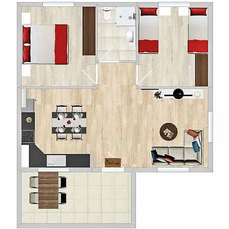 Holiday home Melisa 6 By Interhome Porec